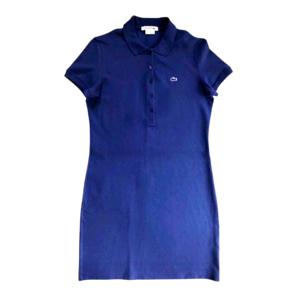 Lacoste Navy Blue Polo Dress